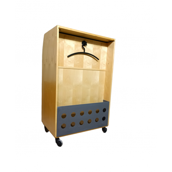 Βιβλιοθήκη Kinnarps χρώματος σημύδα 80X55X130